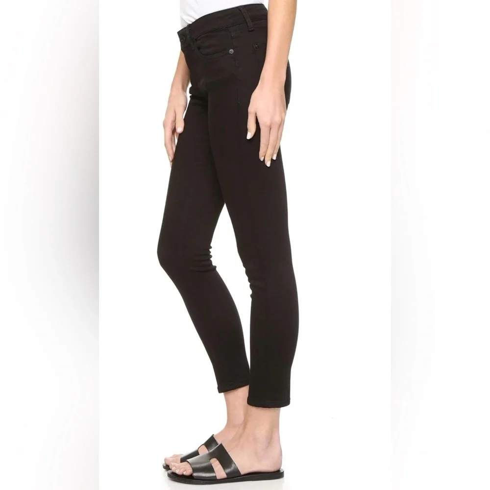 DL1961 Women's Florence Instasculpt Mid-Rise Skinny Fit Cropped Jean - Picture 3 of 8